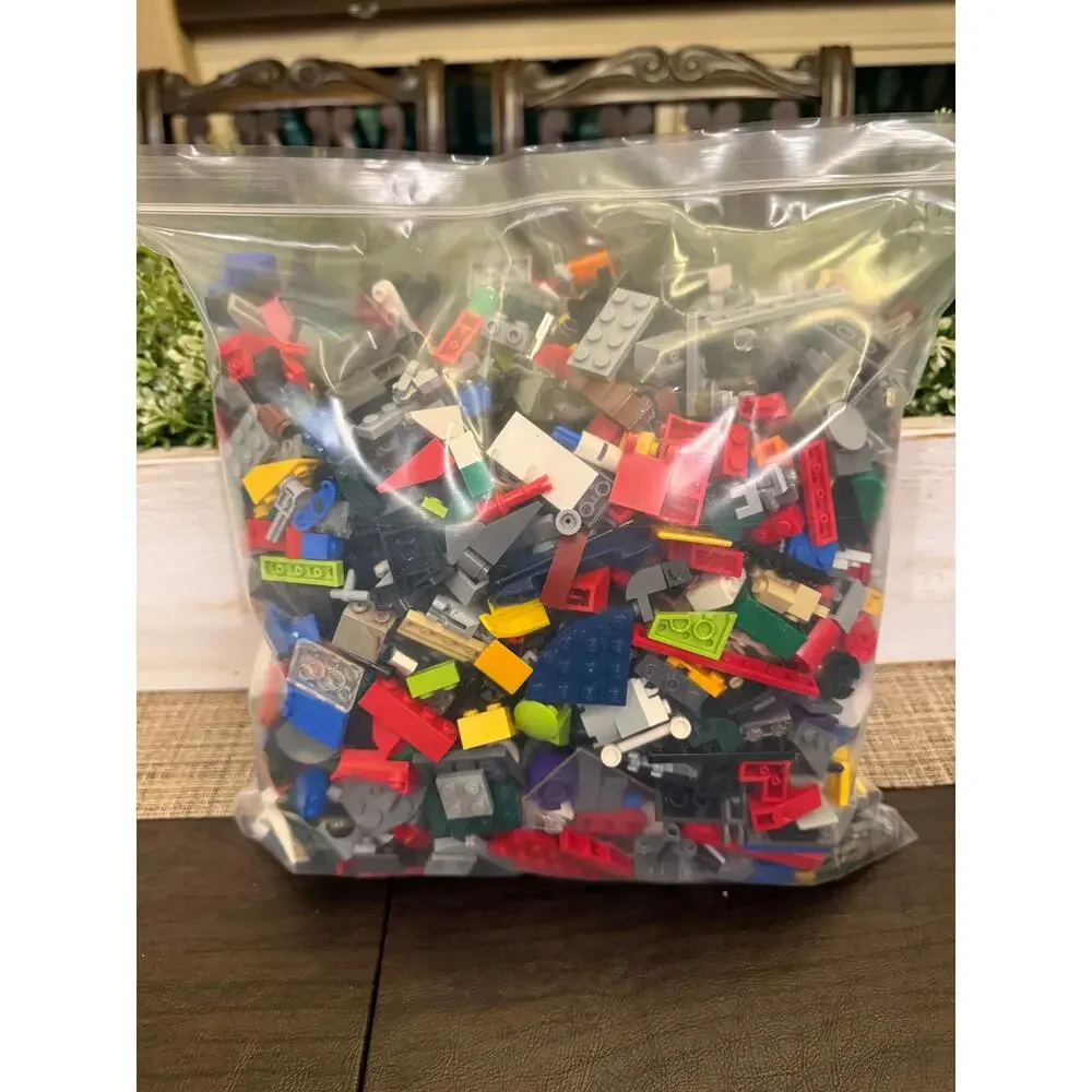 Lego Bricks and Misc Pieces 3.60 lbs Multiple sets and variety of bricks